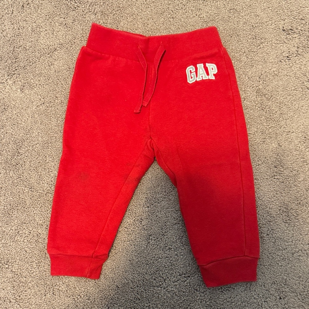 GAP Kids Red Sweatpants
